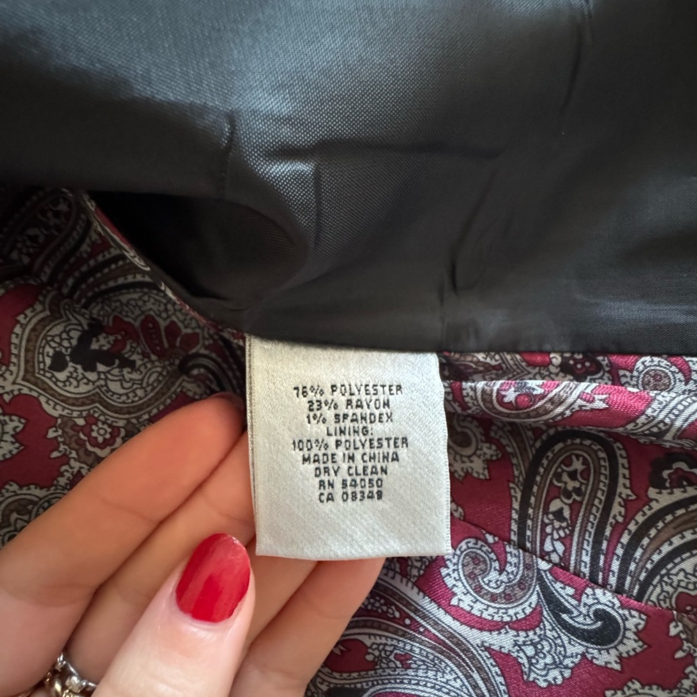 Checked Blazer - image 5